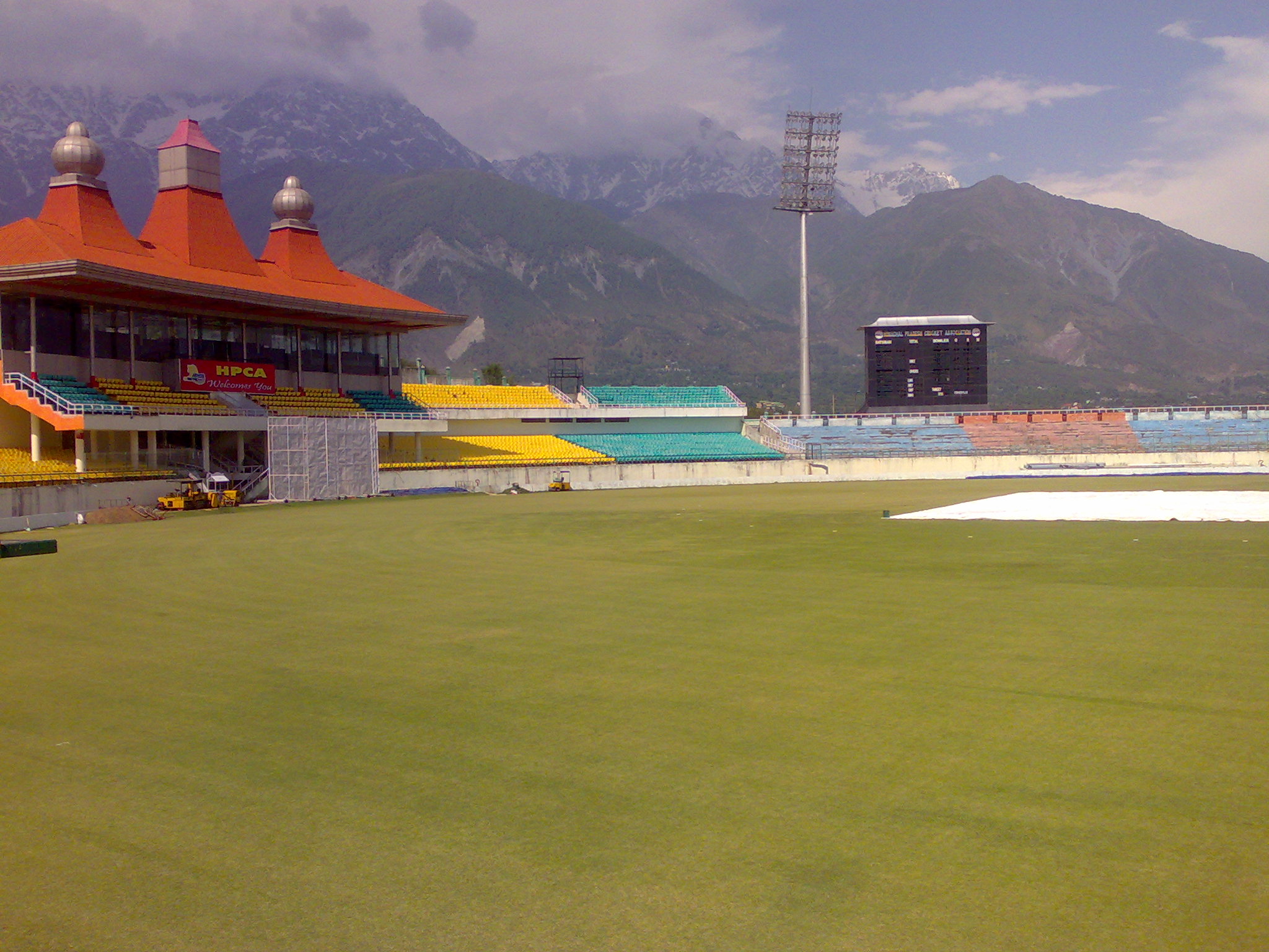 Dharamshala HPCA Stadium, Himachal Pradesh, India
