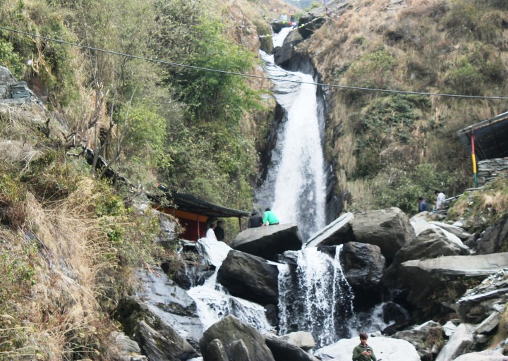 Bhagsu waterfalls, Mcleod Ganj, Himachal, India