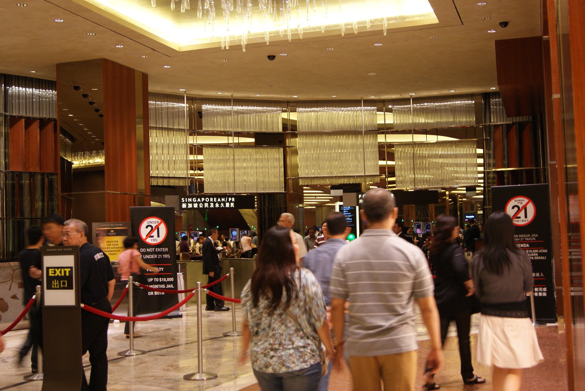 Marina Bay Sands Casino,Singapore