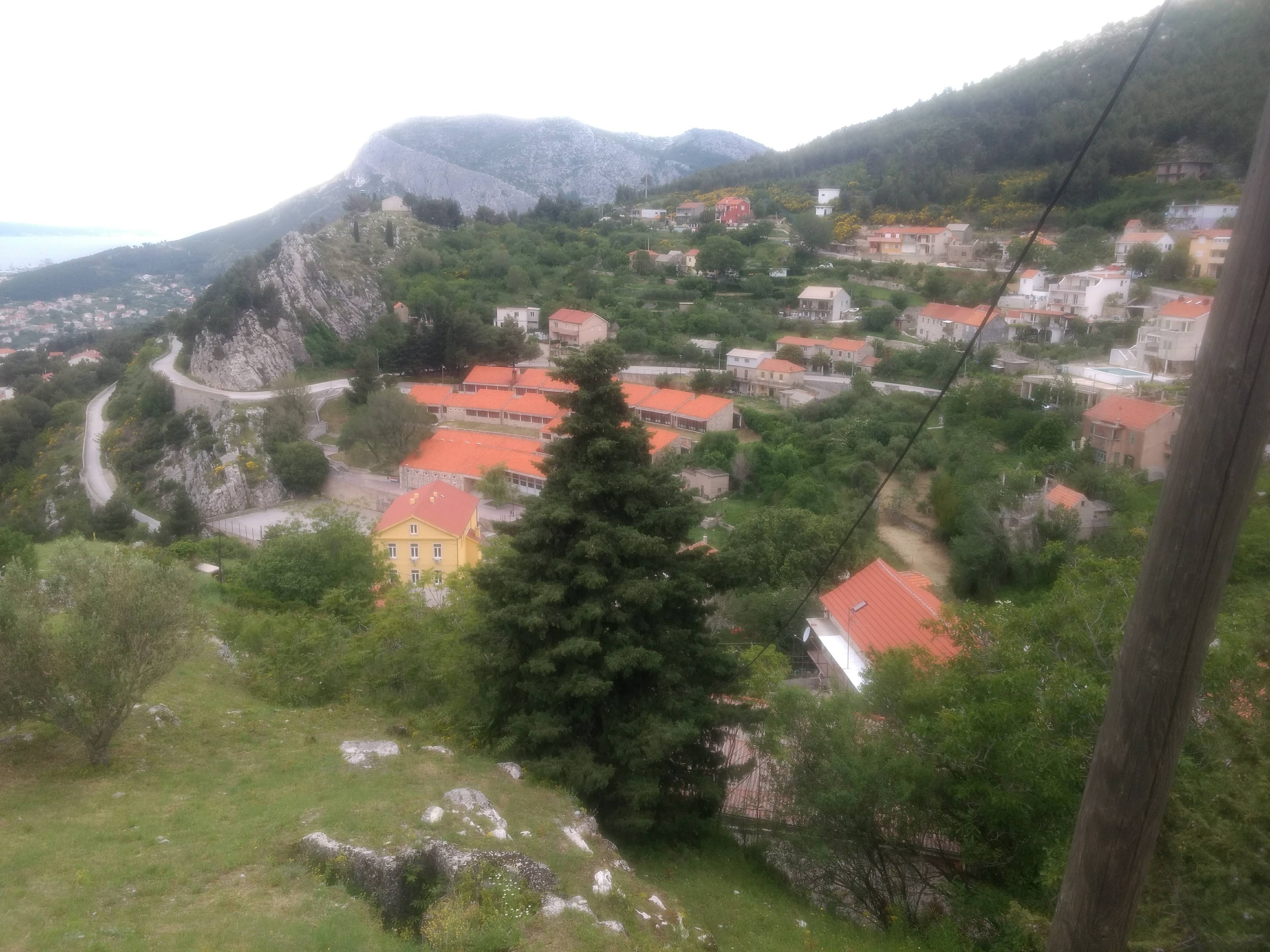 Views from Klis Fort, Split, Croatia