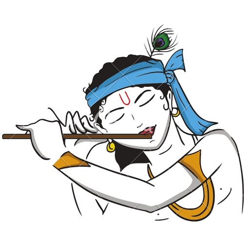 The Young Krishna painting