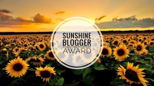 Sunshine Blogger Award Nomination
